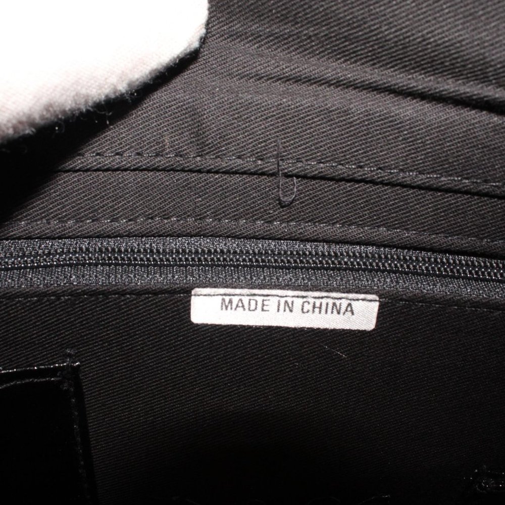 Faux Leather Laptop Business Messenger Bag Black Brown Adjustable Strap Travel - Picture 9 of 9